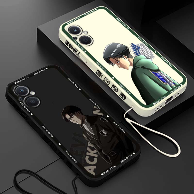 Oppo A78 - Роскошный чехол Attack On Titan Cool