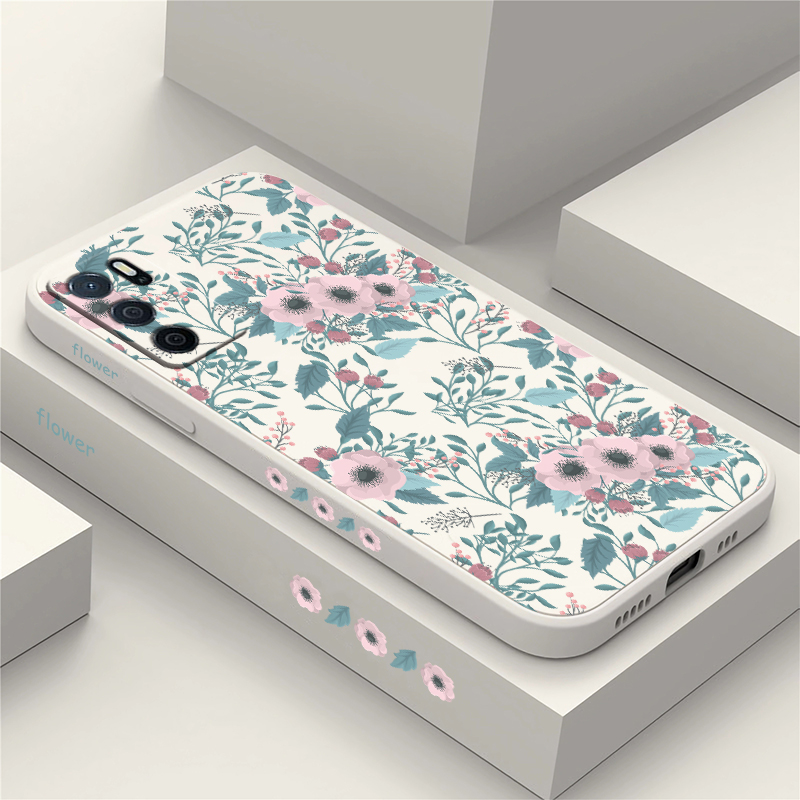 Oppo A78 - Силиконовый мягкий чехол для телефона OPPO