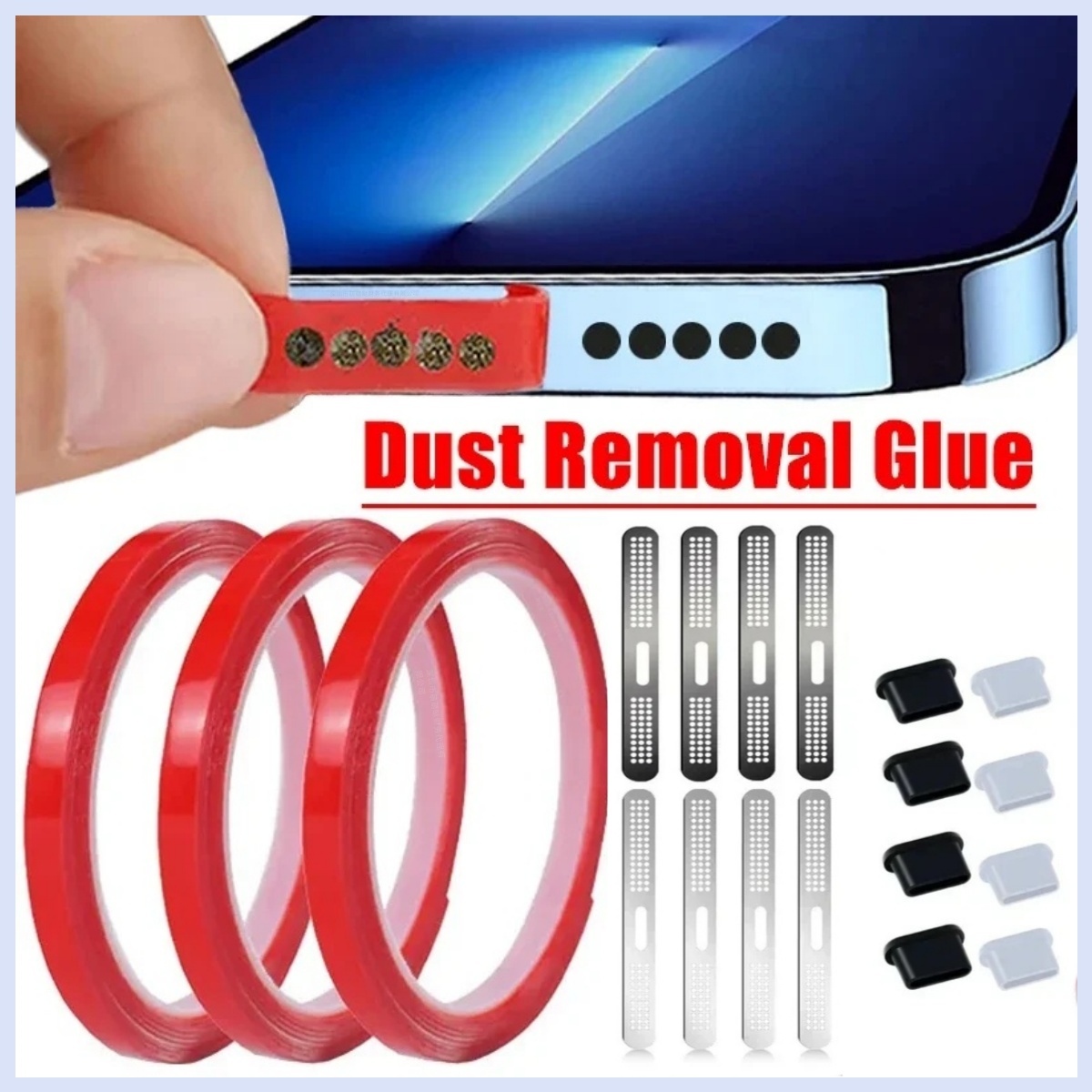 Dust Removal Sticker - Универсальный клей для удаления пыли для