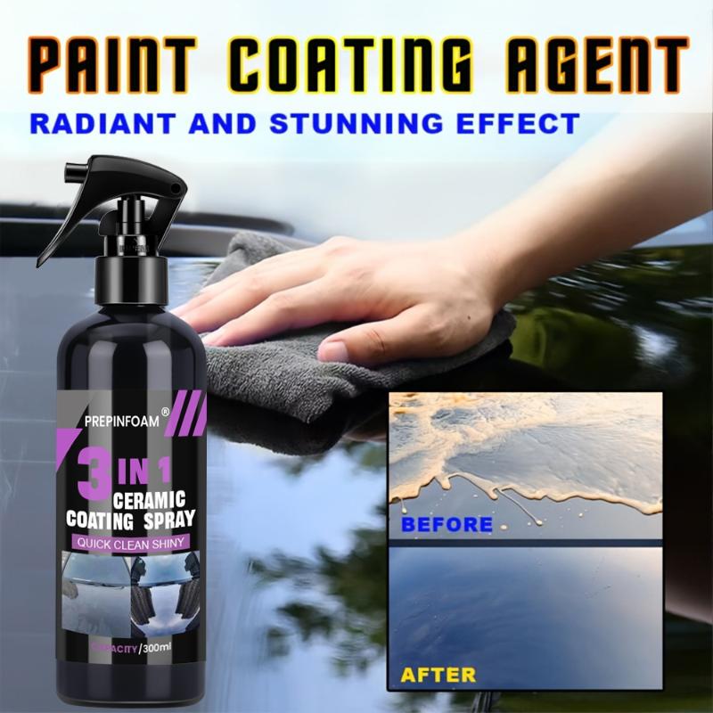 Nano Liquid Coating - Жидкое керамическое покрытие 3-в-1 для автомобиля: