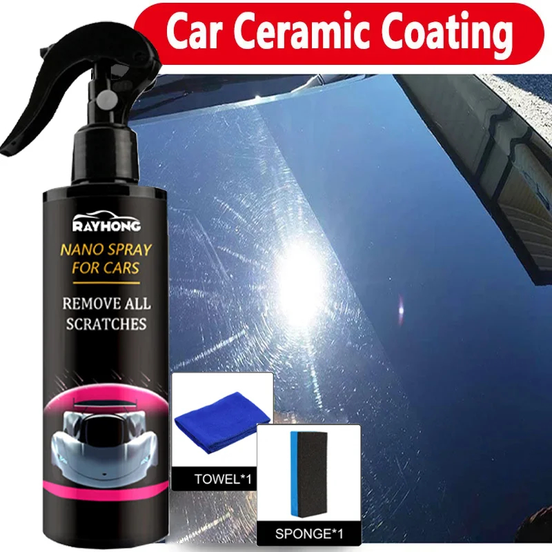 Nano Liquid Coating - Керамическое покрытие для автомобильной краски, спрей-воск
