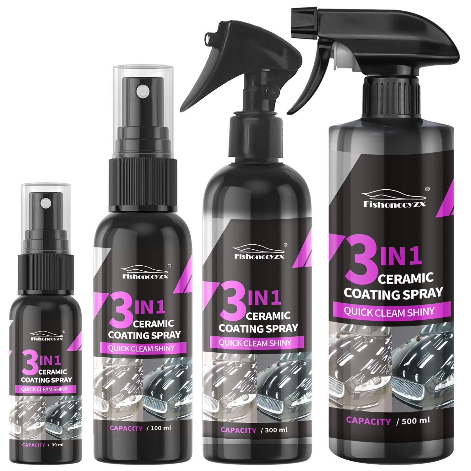 Nano Liquid Coating - 3 в 1, автомобильное керамическое жидкое