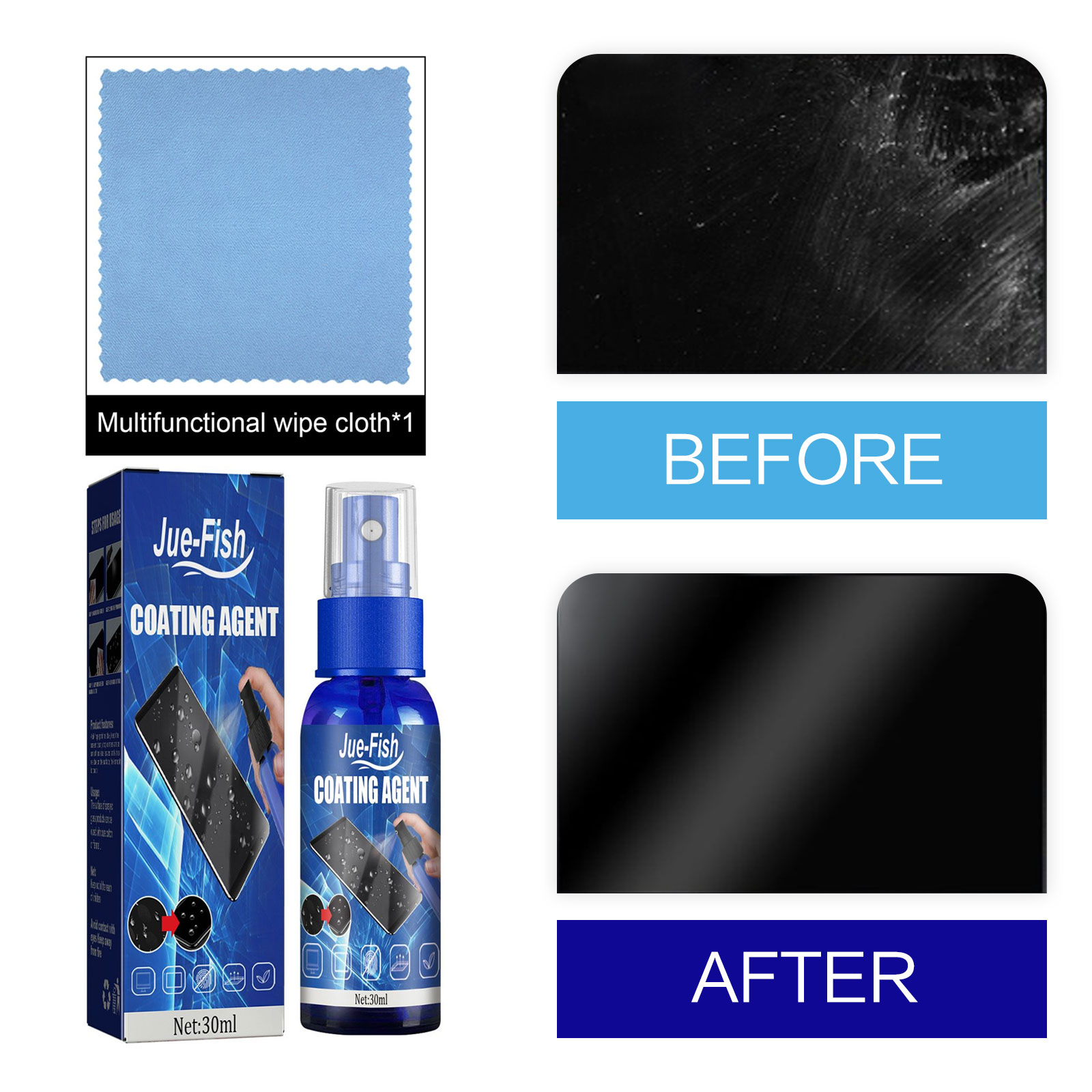Oleophobic Coating Spray - Жидкое защитное покрытие для экрана, гидрофобное