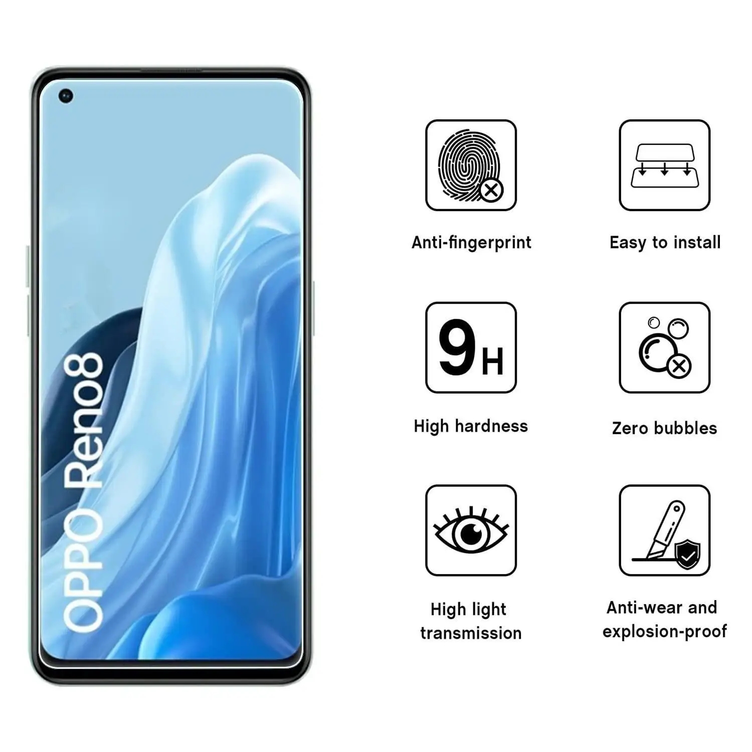 3 шт. закаленное стекло для OP – обзор и цена Oppo A78