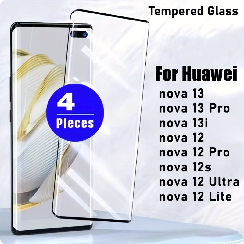 4 упаковки закаленного стекла  – обзор и цена Huawei Nova 12