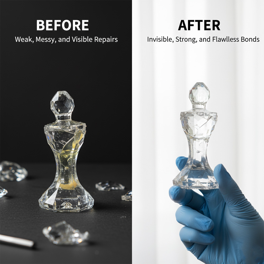 Прозрачный УФ-клей-гель 110 мл – обзор и цена Liquid Uv Glue Kit